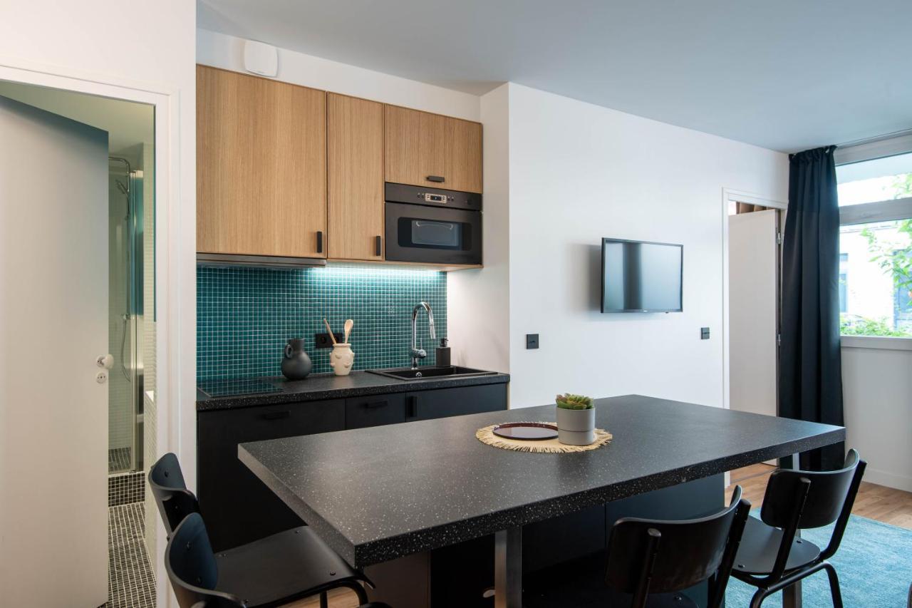 New - Superbe 1 Bdr Appt - Design 60'S - Paris 15E Apartamento Exterior foto